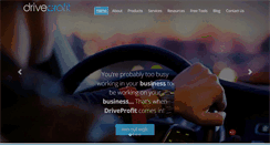 Desktop Screenshot of driveprofit.com