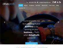 Tablet Screenshot of driveprofit.com